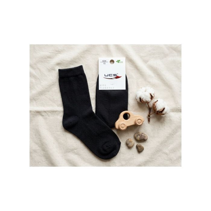 Носки детские UCS Socks однотонные (M0C0101-0167-М-11-black) изображение 3