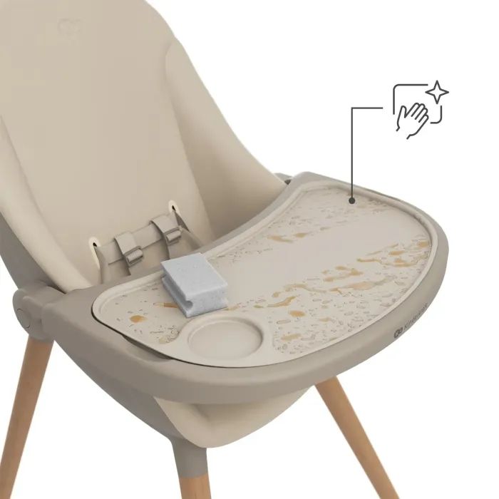 Стілець для годування Kinderkraft 2 в 1 Fini Up Beige (5902533930104) зображення 4