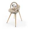 Стілець для годування Kinderkraft 2 в 1 Fini Up Beige (5902533930104)