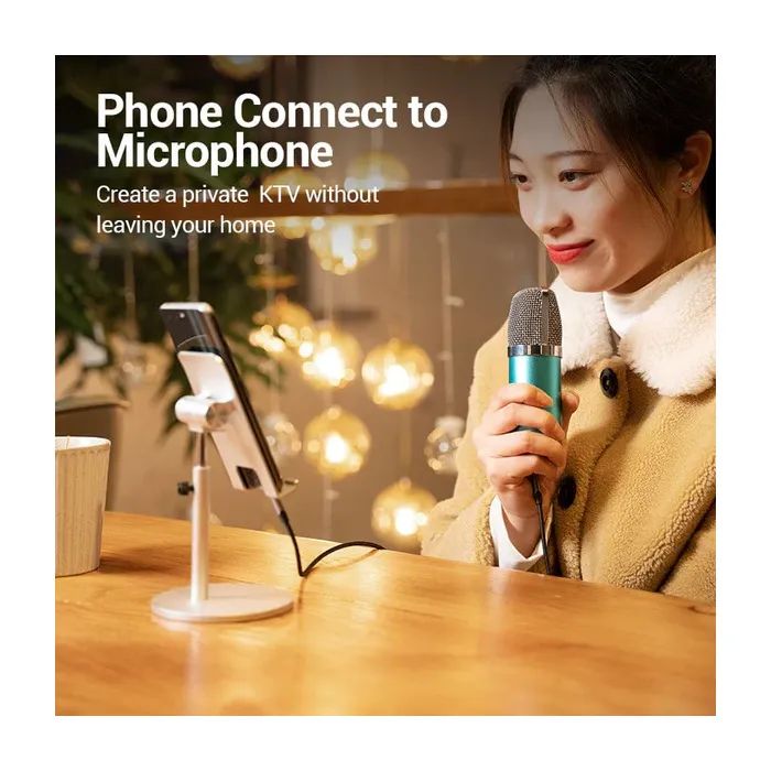 Кабель мультимедийный 3.5mm M to 3.5mm M 0.5m (4pin) gray Vention (BAQHD) изображение 3