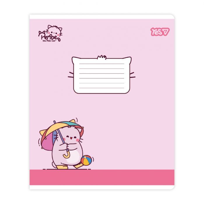 Зошит Yes Pembe the Cat А5 18 аркушів клітинка (769045) зображення 3