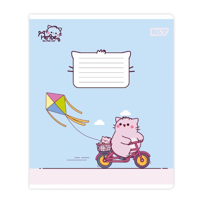 Зошит Yes Pembe the Cat А5 18 аркушів клітинка (769045) зображення 6