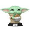 Фигурка Funko Pop серии Мандалорец и Грогу - Грогу с сэндвичем (90821)