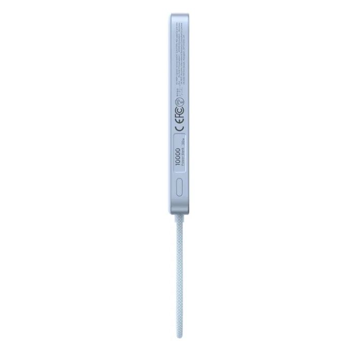 Батарея універсальна Ugreen 10000mAh 30W 1xUSB-C + 15W Magnetic Wireless + cable USB-C blue (65839B) зображення 2