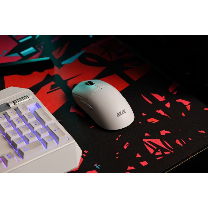 Мышка 2E MG355 WL Wireless/USB White (2E-MG355UWT-WL) изображение 5