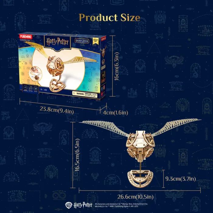 Конструктор Puremind Golden Snitch (1631) изображение 6