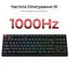 Клавиатура Keychron C3 Max Super Red Switch RGB Wireless/Bluetooth/USB UA Black (C3M-H1-UA) изображение 8