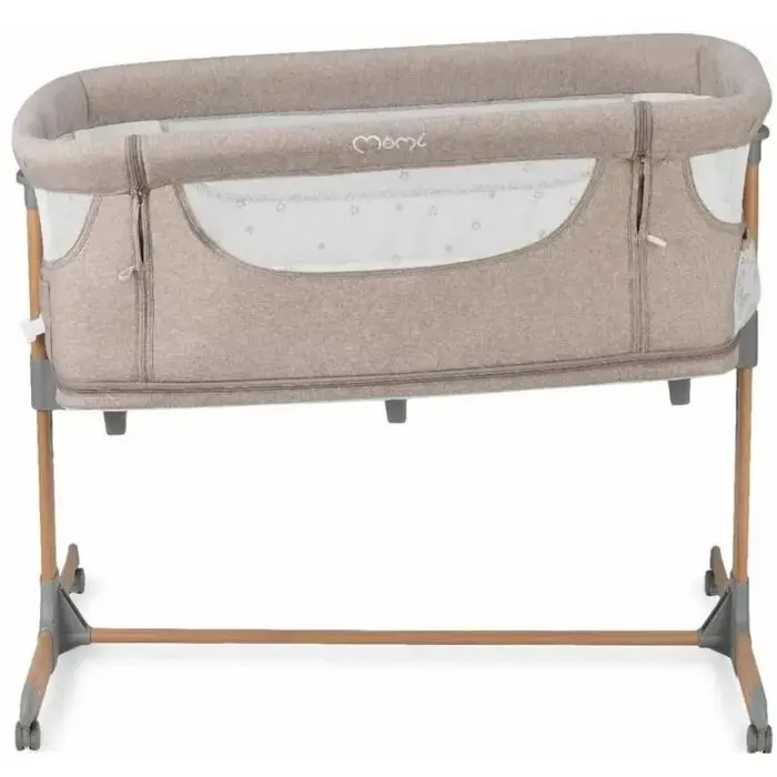 Кроватка MoMi приставное SMART BED, beige (LOZE00001) изображение 4