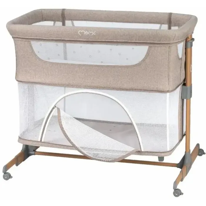 Кроватка MoMi приставное SMART BED, beige (LOZE00001) изображение 5
