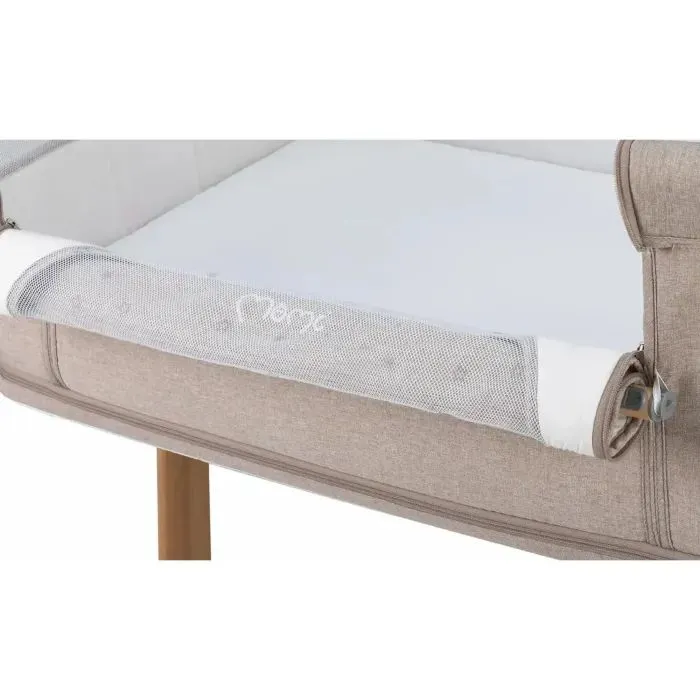 Кроватка MoMi приставное SMART BED, beige (LOZE00001) изображение 7