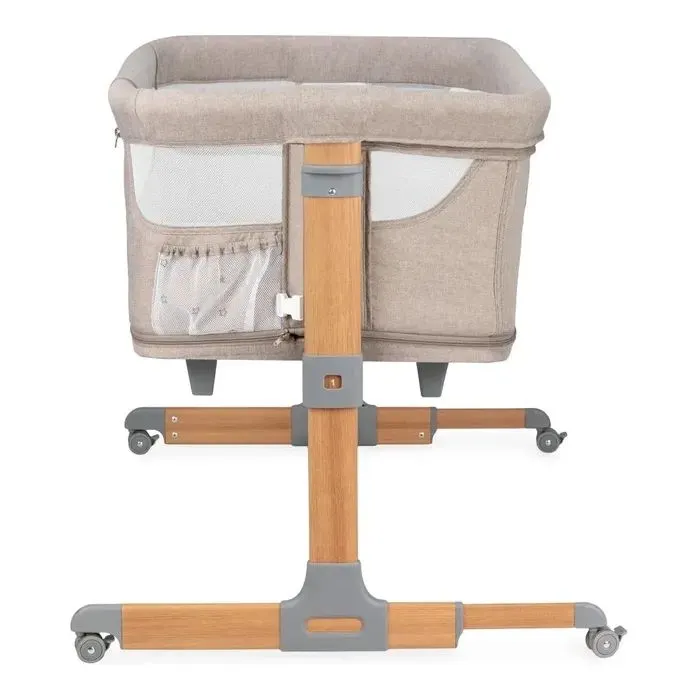 Кроватка MoMi приставное SMART BED, beige (LOZE00001) изображение 8