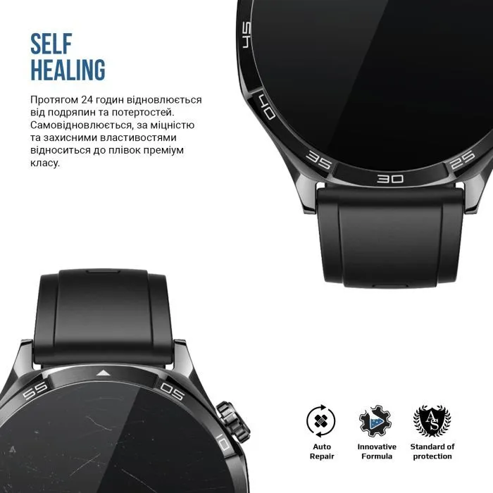 Плівка захисна Armorstandart Matte hydrogel Huawei GT2 (46mm) 6 pcs (ARM92144) зображення 3