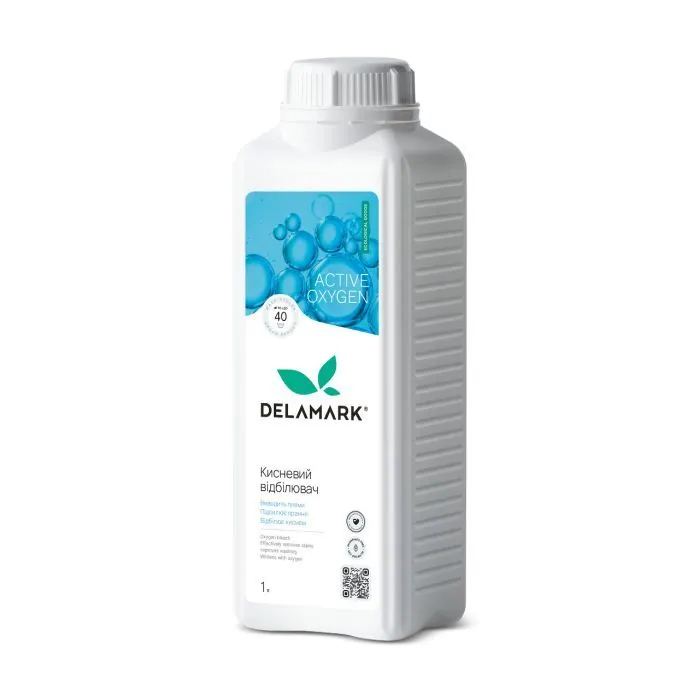 Отбеливатель DeLaMark Универсальное кислородное средство отбеливания и удаления загрязнений 1 л (4820152332127)