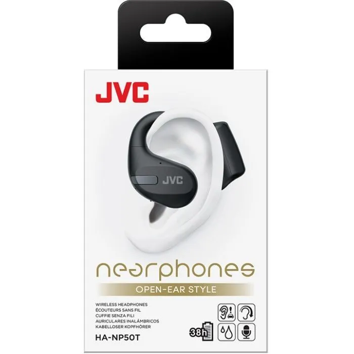 Наушники JVC HA-NP50T-B Black (HA-NP50TBU) изображение 5