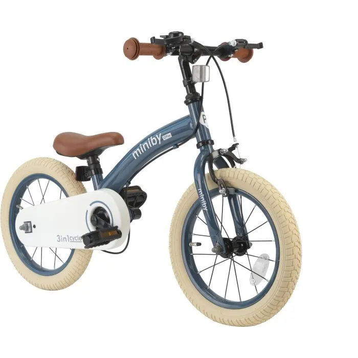 Детский велосипед QPlay Miniby 3в1 біговел 14" Greyish-Blue (CB01MiniByGreyish-Blue) изображение 4