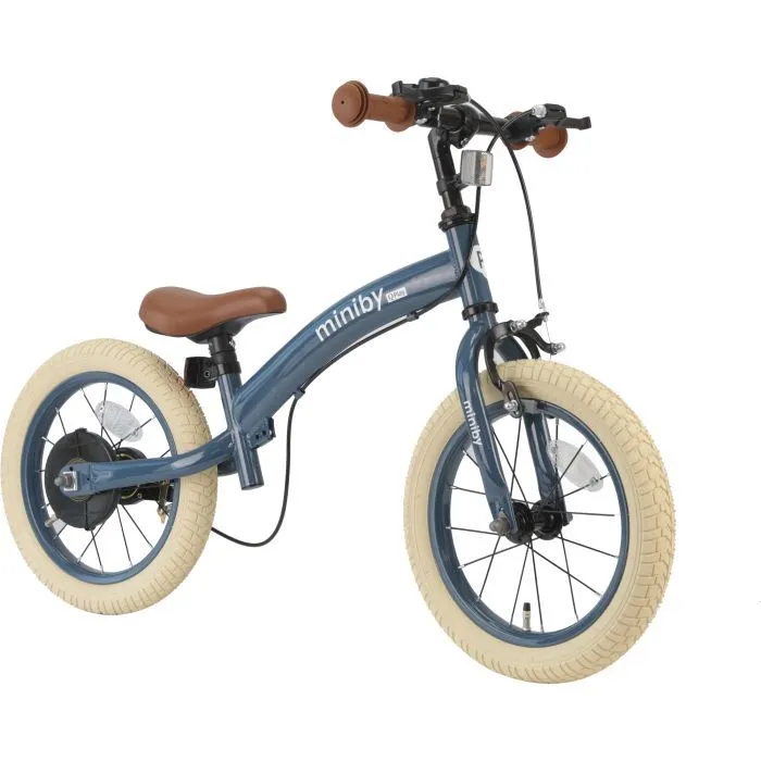 Детский велосипед QPlay Miniby 3в1 біговел 14" Greyish-Blue (CB01MiniByGreyish-Blue) изображение 6
