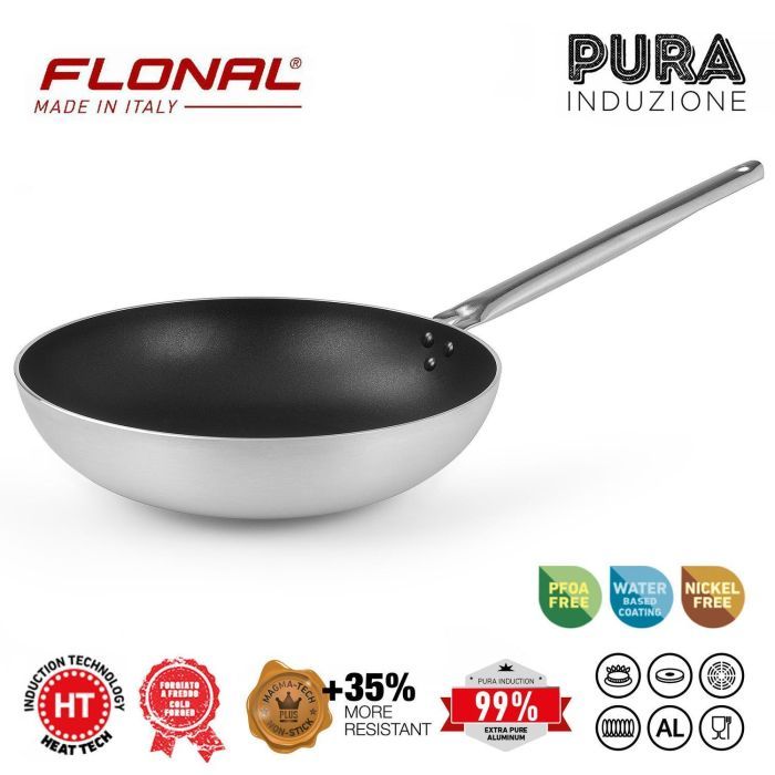 Сковорода Flonal ВОК Pura Induction Professional 28 см (GPRPX3270) (DAS303709) изображение 2
