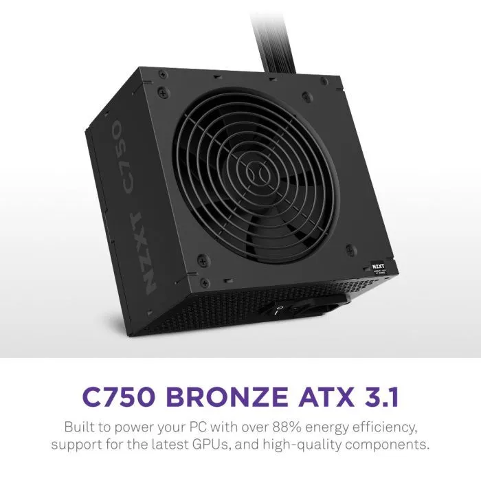 Блок живлення NZXT 750W (PA-7B3BB-EU) зображення 2
