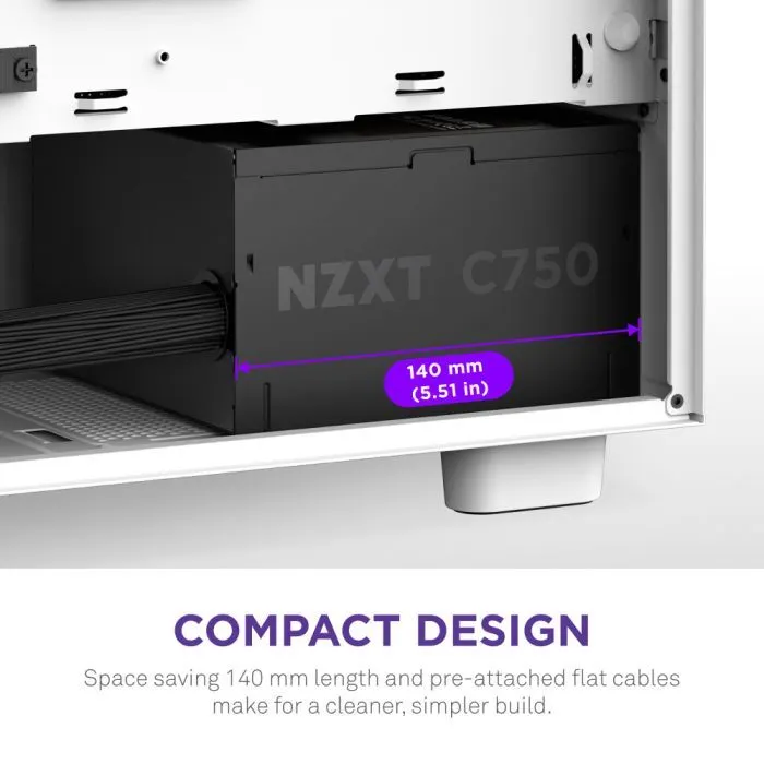 Блок живлення NZXT 750W (PA-7B3BB-EU) зображення 8