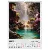 Календарь Buromax настенный А2 2027 год, 1 пружина, Fairytale landscapes (BM.210651) изображение 8