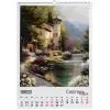 Календарь Buromax настенный А2 2027 год, 1 пружина, Fairytale landscapes (BM.210651) изображение 9