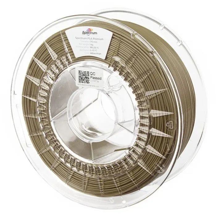 Пластик для 3D-принтера Spectrum PLA Premium 1.75mm 1kg Khaki, Military (80046)