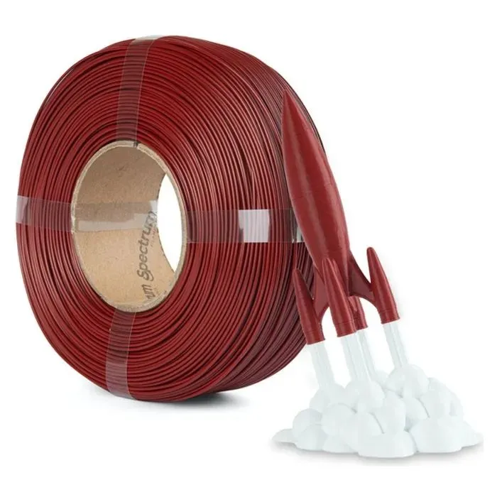 Пластик для 3D-принтера Spectrum PLA HS Premium 1.75mm 1kg ReFill, Red, Crimson (81267) зображення 3