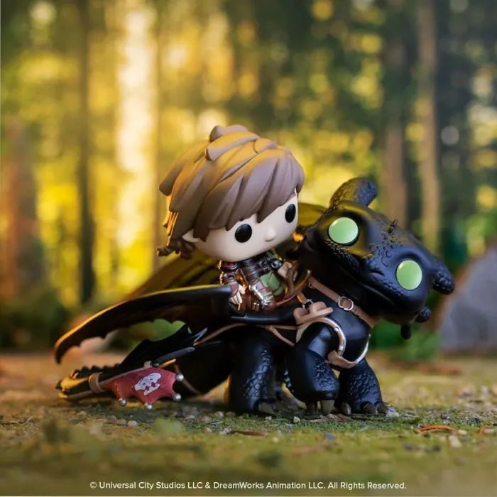 Фигурка Funko Pop серии Как приручить дракона: Икота с Беззубиком (81181) изображение 3