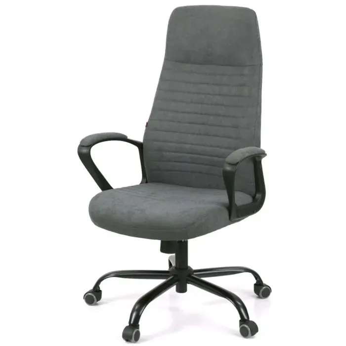 Офисное кресло Аклас Черемош, KD Tex TILT, 1705B-26 Black-Gray (00179832)