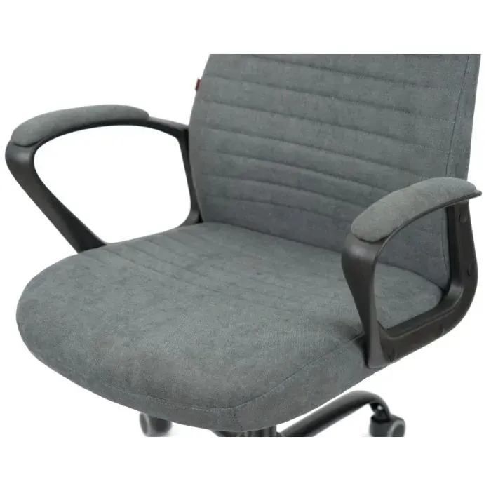 Офисное кресло Аклас Черемош, KD Tex TILT, 1705B-26 Black-Gray (00179832) изображение 7