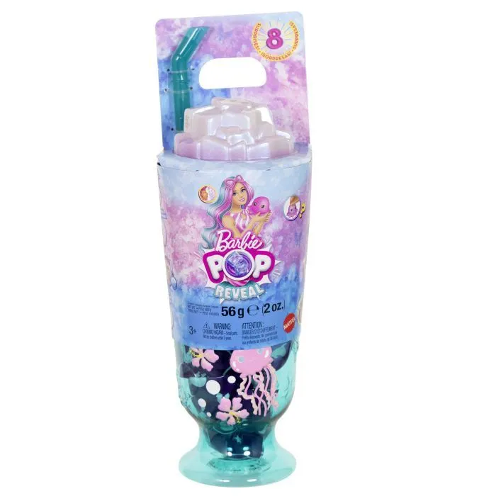 Лялька Barbie Pop Reveal Морський слаші бірюзовий стаканчик (JKF62) зображення 4