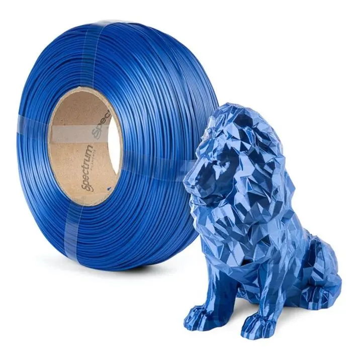 Пластик для 3D-принтера Spectrum PLA Silk 1.75mm 1kg ReFill, Blue, Indigo (81314) изображение 3