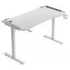Комп'ютерний стіл GT Racer T-1452 White (T-1452 (140x60x73) White) зображення 2