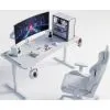 Комп'ютерний стіл GT Racer T-1452 White (T-1452 (140x60x73) White) зображення 3