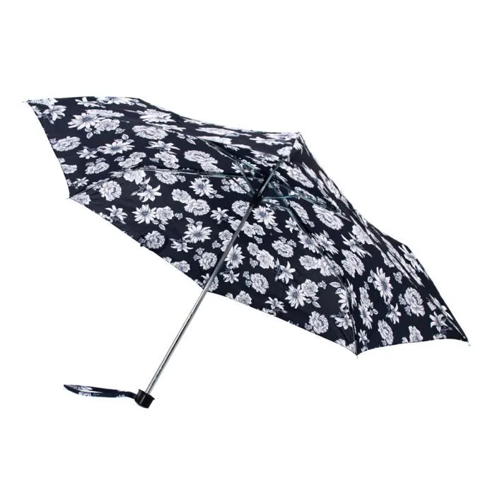 Парасоля Fulton L340 Miniflat-2 Black and White Floral (L340-037744) зображення 3