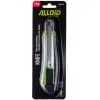 Нож канцелярский Alloid Pro, пластик/резина, с выдвижным сегментным лезвием, SK5, 18мм (HP-23118) изображение 5