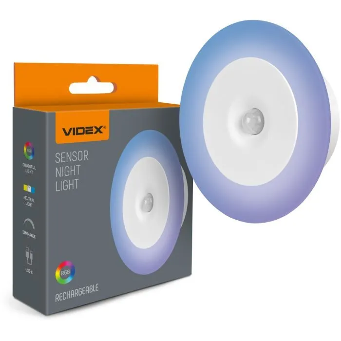 Світильник Videx акумуляторний з датчиком руху (VL-NL114W-G) зображення 12