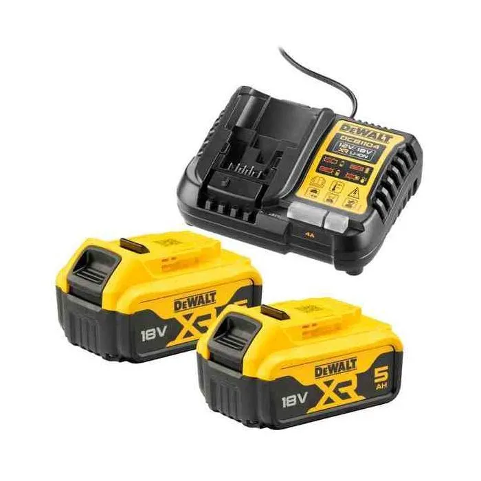 Набор электроинструментов DeWALT 18V XR Li-lon, 2 АКБ, ЗУ, куйс (DCK440P2T) изображение 11