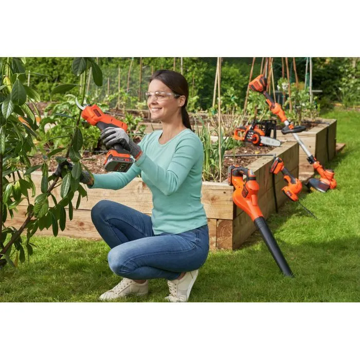 Секатор Black&Decker 18V, 2Ah, чистый срез 25мм (без АКБ и ЗУ) (BCPP18B) изображение 10
