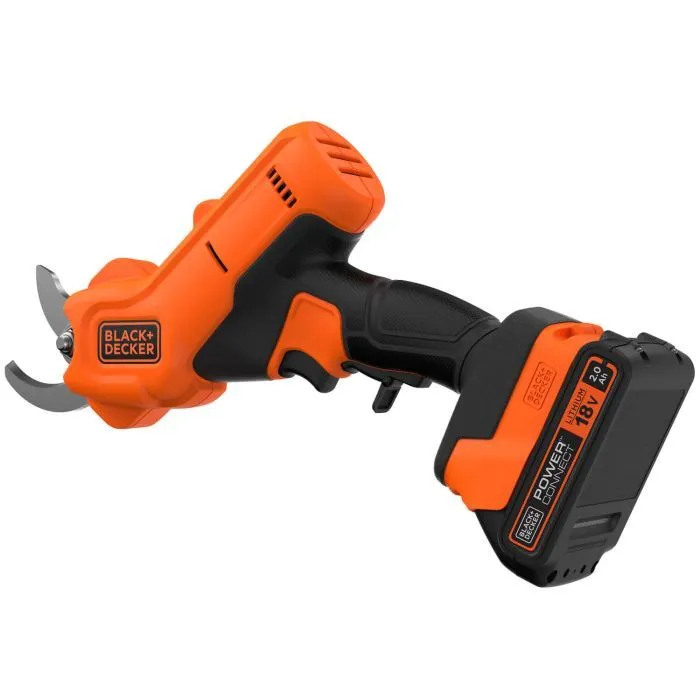 Секатор Black&Decker 18V, 2Ah, чистый срез 25мм (без АКБ и ЗУ) (BCPP18B) изображение 4