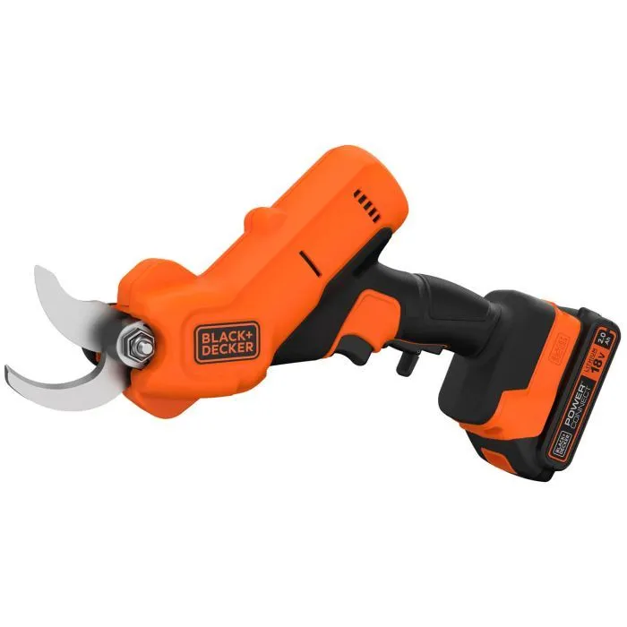 Секатор Black&Decker 18V, 2Ah, чистый срез 25мм (без АКБ и ЗУ) (BCPP18B) изображение 5