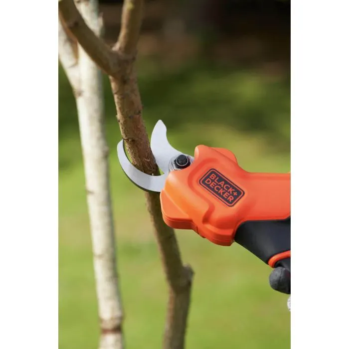 Секатор Black&Decker 18V, 2Ah, чистый срез 25мм (без АКБ и ЗУ) (BCPP18B) изображение 8