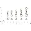 Вертлюг Decoy PR-12 Power Roll Ring з заводним кільцем No.4 (2 шт/уп) (1562.03.95) изображение 2