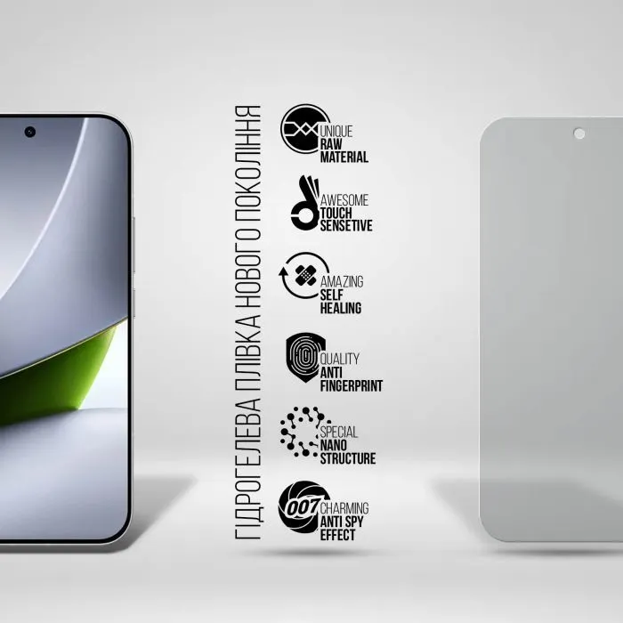 Плівка захисна Armorstandart Anti-spy hydrogel Xiaomi Poco F9 Pro 5G (ARM92672) зображення 2