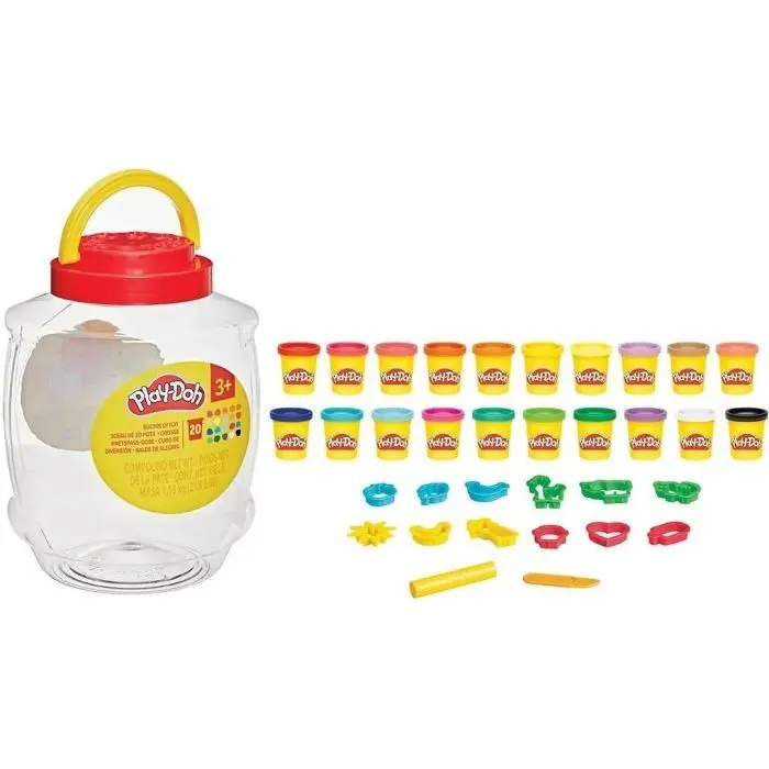 Набір для творчості Hasbro Play-Doh Відерце з Розвагами (F1530) зображення 3