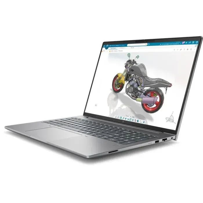Ноутбук HP HP ZBook X G2i 16" WUXGA IPS, 300n/Ultra 7-356H (4.7)/64Gb/SSD1Tb/RTX PRO 1000,8GB/FPS/Підсв/DO (DZ4J7ET) зображення 3