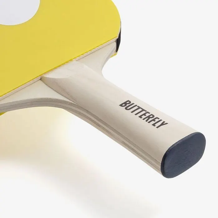 Ракетка для настільного тенісу Butterfly Logo Racket Yellow FL (6017873502) (932194) зображення 3