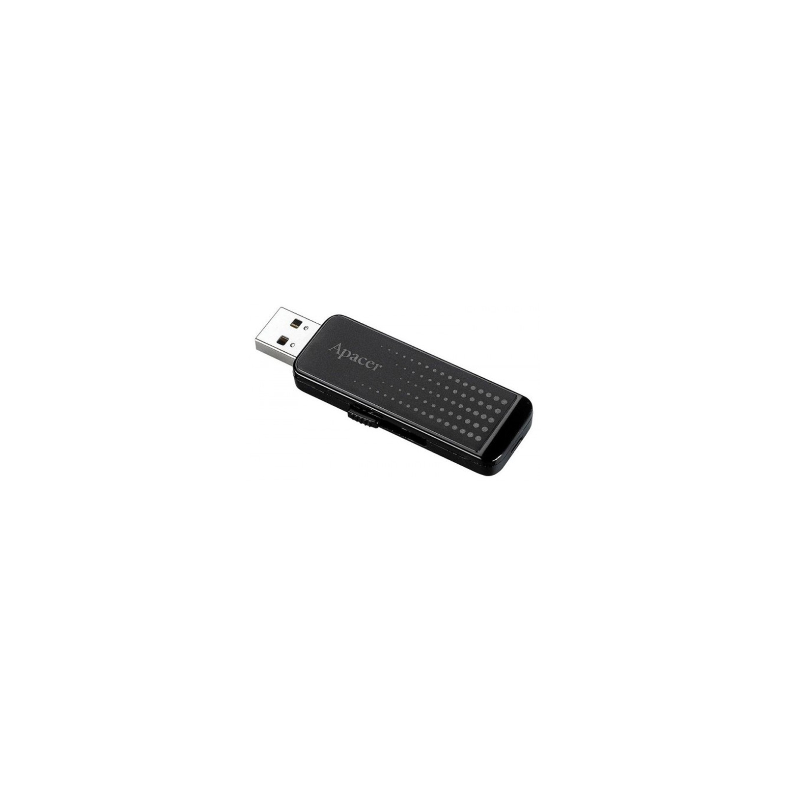 USB флеш накопичувач Apacer 16GB AH323 black USB 2.0 (AP16GAH323B-1) зображення 7