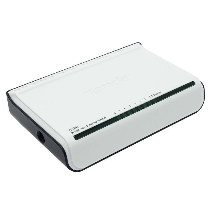 Комутатор мережевий Tenda S108 зображення 3