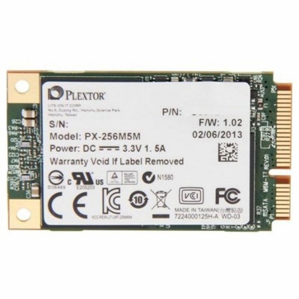 Накопичувач SSD mSATA 256GB Plextor (PX-256M5M)